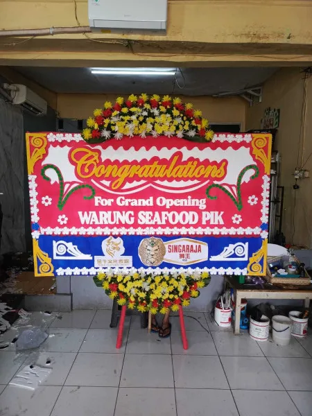 Papan Bunga Ucapan Selamat Brenggong Purworejo