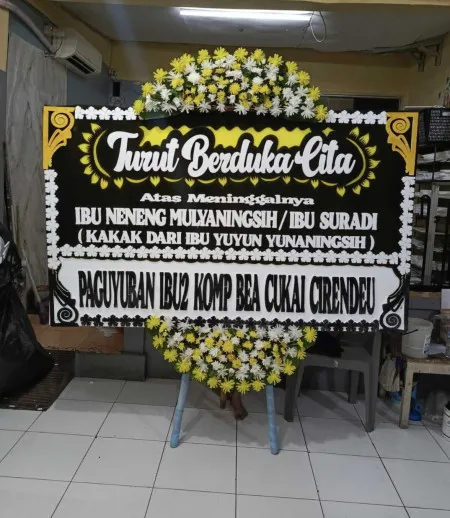 Papan Bunga Duka Brenggong Purworejo