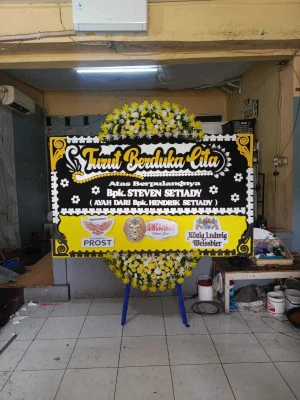 Papan Bunga di Brenggong Purworejo